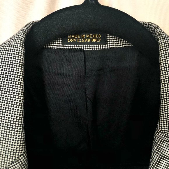 Vintage Grey Wool Blazer | Versini - Picture 7 of 10